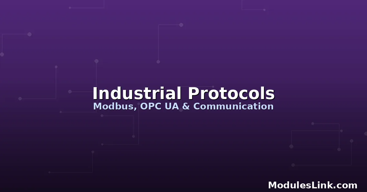 Communication Protocols: Modbus RTU vs TCP